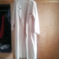 مانتو رنگ کرم بلند سالم