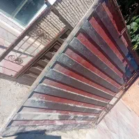 درب حیاط آهنی