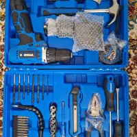 کیت کامل دریل شارژی  اصلی