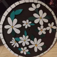 زیبایی تابلو با کاشی