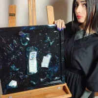 طراحی/ساخت دستسازه های رزینی و دکوراتیو پرستوسیاه