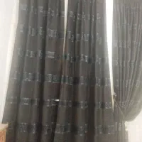 تور پرده و دستک و پرده هم رنگ دستک|پرده، رانر، رومیزی|چناران, |دیوار