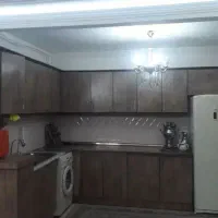 فروش کابینت ام دی اف و هود وسینک استیل سالم تمیز