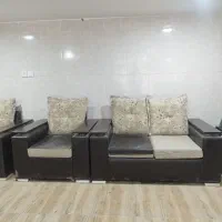 مبل ۷نفره درحدنو دورو|مبلمان خانگی و میز عسلی|برازجان, |دیوار