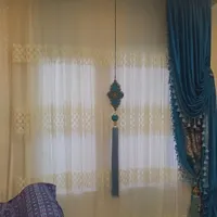 پرده یالان دار پذیرایی و اتاق خواب|پرده، رانر، رومیزی|خوانسار, |دیوار