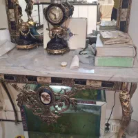 اینه شمعدان برنز فرشته