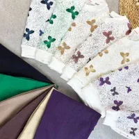 ست پروانه ابرنگی|کفش و لباس بچه|کاشان, کارگر|دیوار