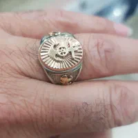 دستبند ایتالیا و انگشتر مردانه|جواهرات|خرم‌آباد, |دیوار