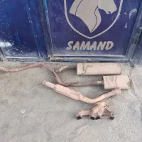 ست کامل اگزوز فابریک سمند موتور معمولی xu7