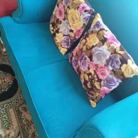 مبل دو تیکه|مبلمان خانگی و میز عسلی|کیش, |دیوار