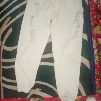 شلوار کتان وشلوارلی