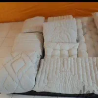 دوخت لحاف تشک تعمیر تشک قدیمی منزل خود مشتری وبالش|رختخواب، بالش، پتو|تبریز, |دیوار