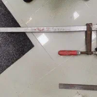 گیره نجاری و ام دی اف(پیچ دستی)