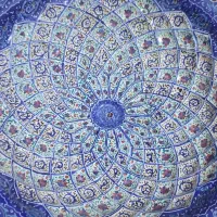 جام مینا کاری اصل|کلکسیون اشیاء عتیقه|رشت, یخسازی|دیوار