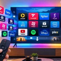نصب برنامه تلویزیون نرم افزارگوگل پلی اندروید سونی