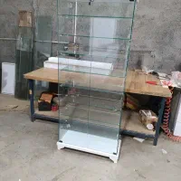 ویترین xzشیشه ای ۱۳۸۶ویترین تمام شیشه ای پایه پویا