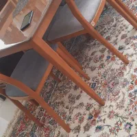 میز ناهار خوری وارداتی چوب تمام  راش کاملا نو سالم