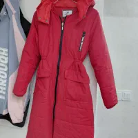 کاپشن پالتو قرمز یلدایی و شومیز گپ