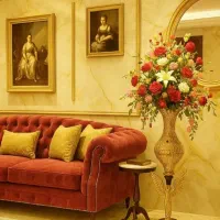 گلدان برنجی فرشته کار جدید