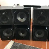 ضبط خانگی JVC کنترل دار|سیستم صوتی خانگی|ارومیه, |دیوار