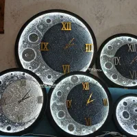 تابلو ماه ساعت و ..|ساعت دیواری و تزئینی|مشهد, آزادشهر|دیوار