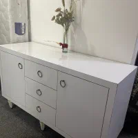 کنسول سفید ام دی اف دست ساز