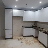 کابینت آشپز خانه طوسی سفید|مصالح و تجهیزات ساختمان|بومهن, |دیوار