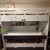 تخت دو طبقه|تخت و سرویس خواب|اندیشه, اندیشه فاز ۴|دیوار
