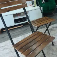 صندلی چوبی|صندلی و نیمکت|رشت, کاکتوس|دیوار