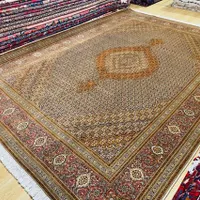 فرش ۹ متری کرم قهوه ای ماهی تبریز|فرش|تهران, سلسبیل|دیوار