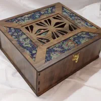 باکس هدیه مسی الماس تراش عمده|صنایع دستی و سایر لوازم تزئینی|اصفهان, زاجان|دیوار