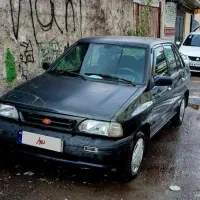 ماشین پراید مدل ۸۱ بنزینی بی رنگ و کاملا به شرط