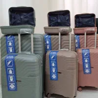 چمدان وارداتی همراه با زیپ دوبل و افزایش حجم