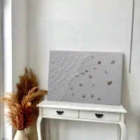 تابلو دکوراتیو پتینه و میکروسمنت