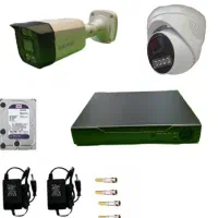 دوربین مداربسته۴کانال ۵مگاپیکسل با۲دوربین پیشرفته