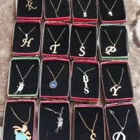گردنبند استیل حروف و فانتزی