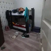4 عدد تخت دو طبقه چوبی رگال چوبی میزناهار خوری