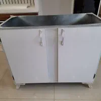 سینک و کابینت فلزی گالوانیزه|مصالح و تجهیزات ساختمان|مراغه, |دیوار