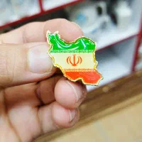 پرچم ایران پیکسل و بج سینه ایران