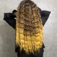 تخفیف اکستنشن با موی طبیعی و کراتین احیا|خدمات آرایشگری و زیبایی|تهران, سعادت‌آباد|دیوار