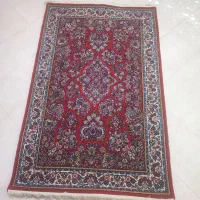 ۱جف فرش دستبافت ۲نیم متری نو|فرش|اراک, |دیوار