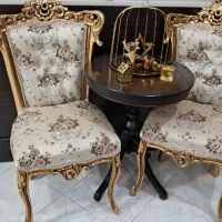 مبل سلطنتی ۹ نفره|مبلمان خانگی و میز عسلی|ایوان, |دیوار