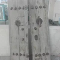 درب چوبی قدیمی عتیقه