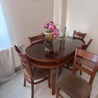میز ناهار خوری 6نفره در حد نو
