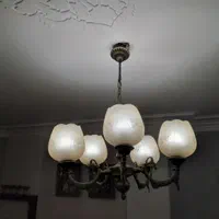 لوستر ۵ شاخه ۲ عدد