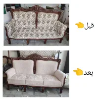 تعمیرات مبلمان روکوبی تعویض فوم اسفنج در خانه|خدمات پیشه و مهارت|تهران, افسریه شمالی|دیوار