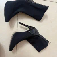 نیم بوت پاشنه دار پاشنه ده سانت سایز۳۹