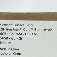 سرفیس پرو ۹ ۱۶گیگ رم ۲۵۶گیگ ssd