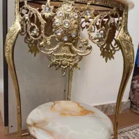 میز گرد برنز|مبلمان خانگی و میز عسلی|میانه, |دیوار