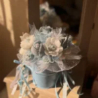 باکس گل های شمعی جاودان